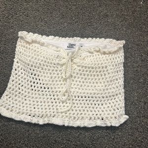 Tiger mist knit skirt